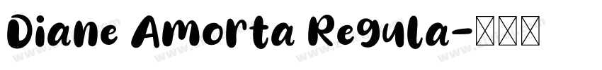 Diane Amorta Regula字体转换